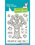 Lawn Fawn - Clear Stamps - Heart Tree-ScrapbookPal