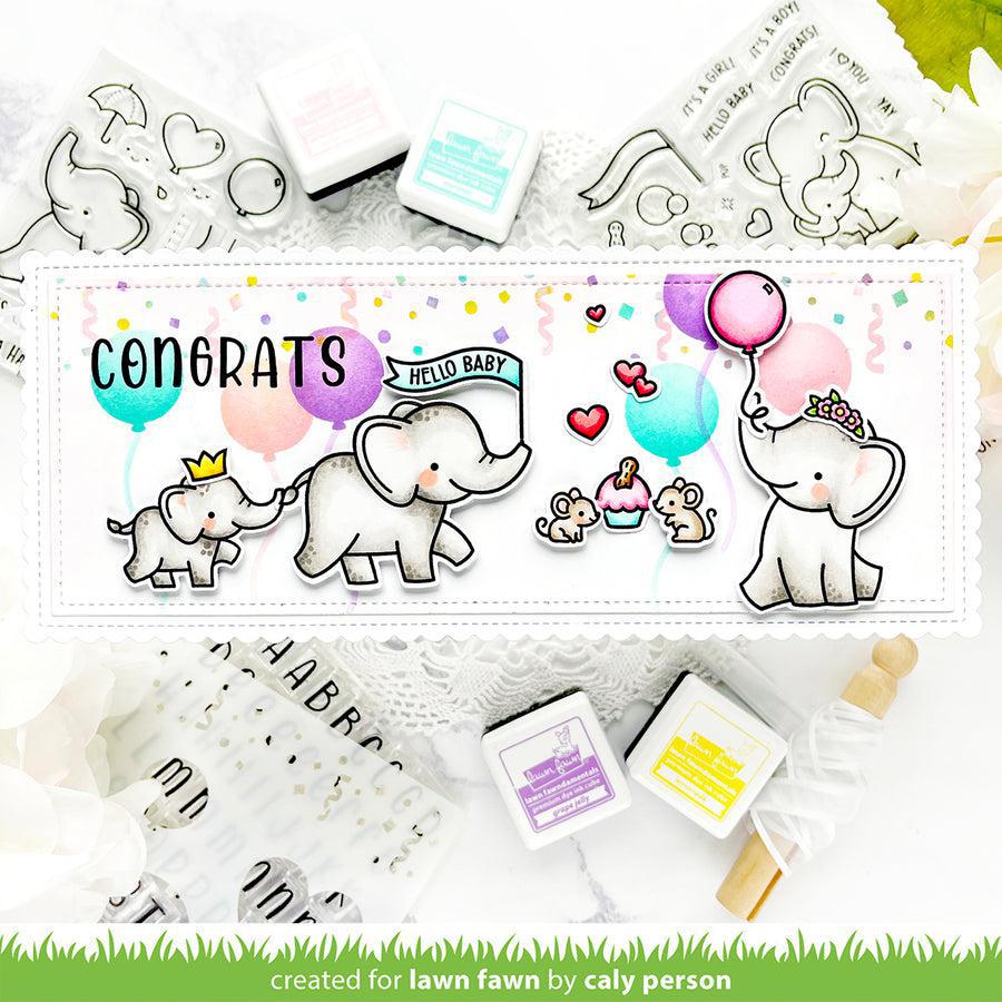 Lawn Fawn - Clear Stamps - Henry Jr.'s ABCs-ScrapbookPal