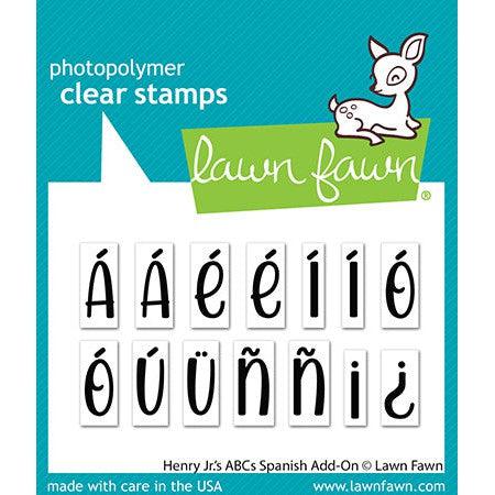 Lawn Fawn - Clear Stamps - Henry Jr.'s ABCs Spanish Add-On-ScrapbookPal