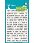 Lawn Fawn - Clear Stamps - Henry's Build-A-Sentiment: Birthday-ScrapbookPal
