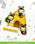 Lawn Fawn - Clear Stamps - Henry's Build-A-Sentiment: Honey Bee-ScrapbookPal