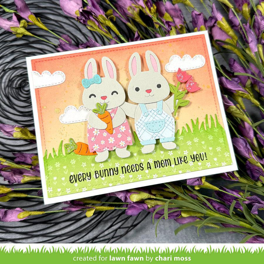 Lawn Fawn - Clear Stamps - Henry's Build-A-Sentiment: Bunny Puns-ScrapbookPal