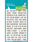 Lawn Fawn - Clear Stamps - Henry's Build-A-Sentiment: Bunny Puns-ScrapbookPal