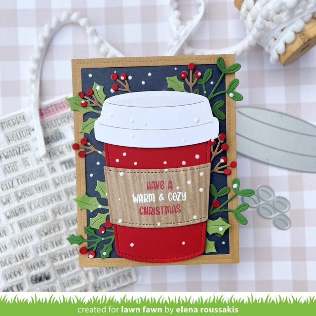 Lawn Fawn - Clear Stamps - Henry's Build-A-Sentiment: Winter-ScrapbookPal