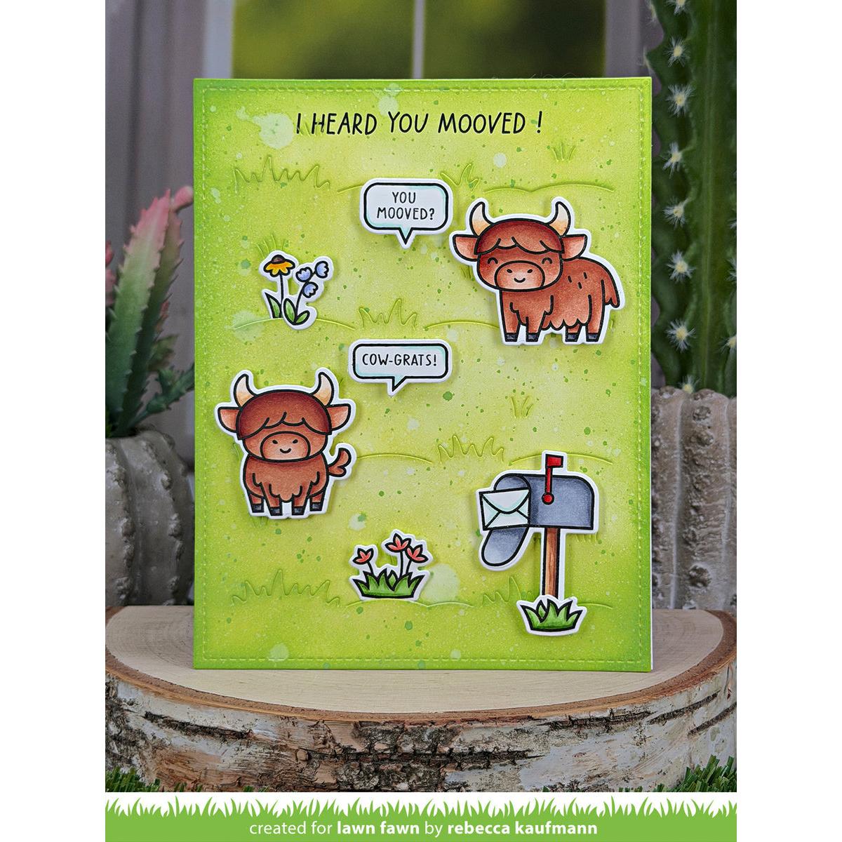 Lawn Fawn - Clear Stamps - Highland Cows! Add-On-ScrapbookPal