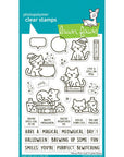 Lawn Fawn - Clear Stamps - Hocus Purr-cus!-ScrapbookPal