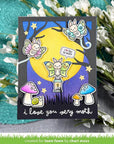 Lawn Fawn - Clear Stamps - I Like Cute Moths Add-On-ScrapbookPal