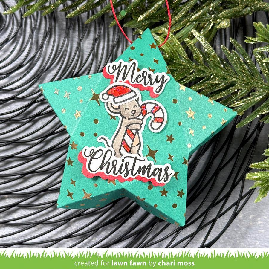 Lawn Fawn - Clear Stamps &amp; Lawn Cuts - All The Santa Hats-ScrapbookPal