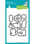 Lawn Fawn - Clear Stamps, Lawn Cuts & Coloring Stencils - Cozy Cats-ScrapbookPal