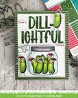 Lawn Fawn - Clear Stamps, Lawn Cuts & Coloring Stencils - How You Bean? Pickle Add-on-ScrapbookPal