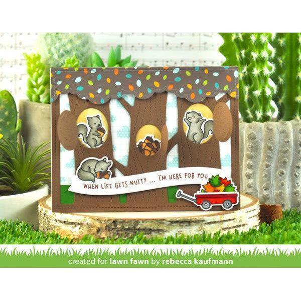 Lawn Fawn - Clear Stamps - Let's Go Nuts-ScrapbookPal