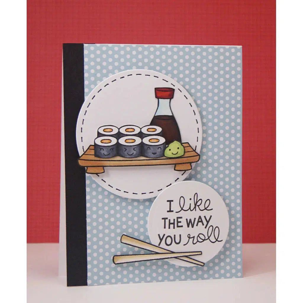 Lawn Fawn - Clear Stamps - Let's Roll-ScrapbookPal
