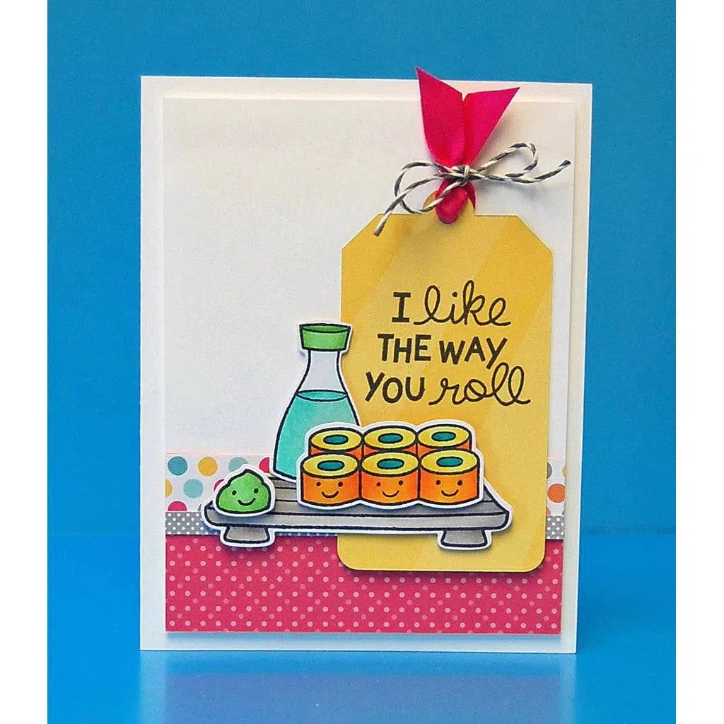 Lawn Fawn - Clear Stamps - Let's Roll-ScrapbookPal