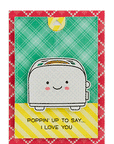 Lawn Fawn - Clear Stamps - Let's Toast-ScrapbookPal
