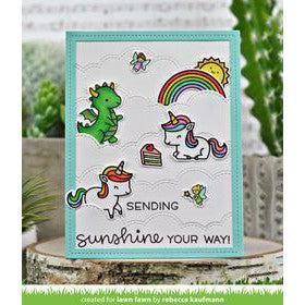 Lawn Fawn - Clear Stamps - Little Dragon-ScrapbookPal