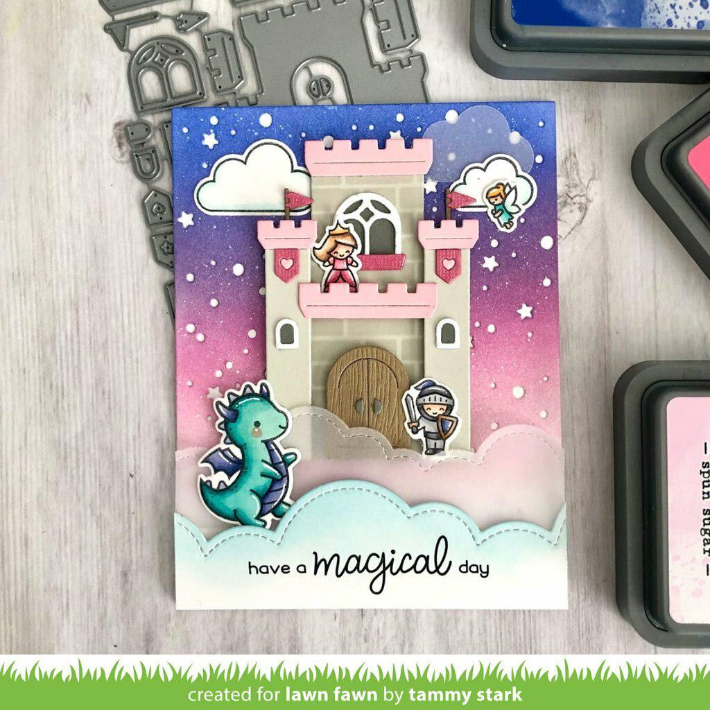 Lawn Fawn - Clear Stamps - Little Dragon-ScrapbookPal