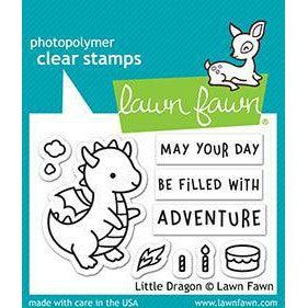Lawn Fawn - Clear Stamps - Little Dragon-ScrapbookPal