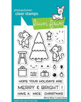 Lawn Fawn - Clear Stamps - Merry Mice-ScrapbookPal