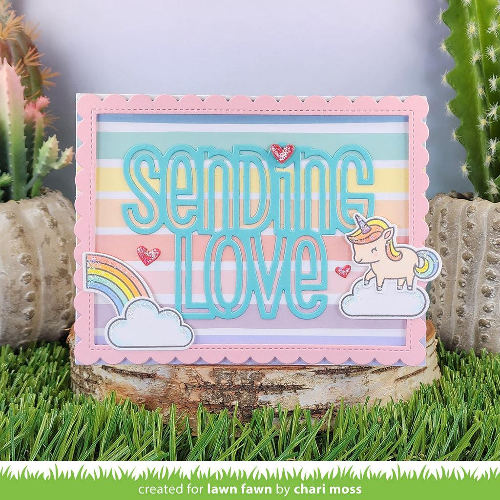 Lawn Fawn - Clear Stamps - My Rainbow-ScrapbookPal