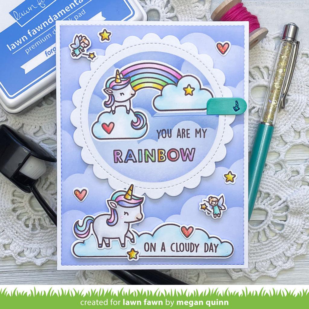 Lawn Fawn - Clear Stamps - My Rainbow-ScrapbookPal