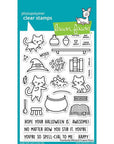 Lawn Fawn - Clear Stamps - Purrfectly Wicked-ScrapbookPal