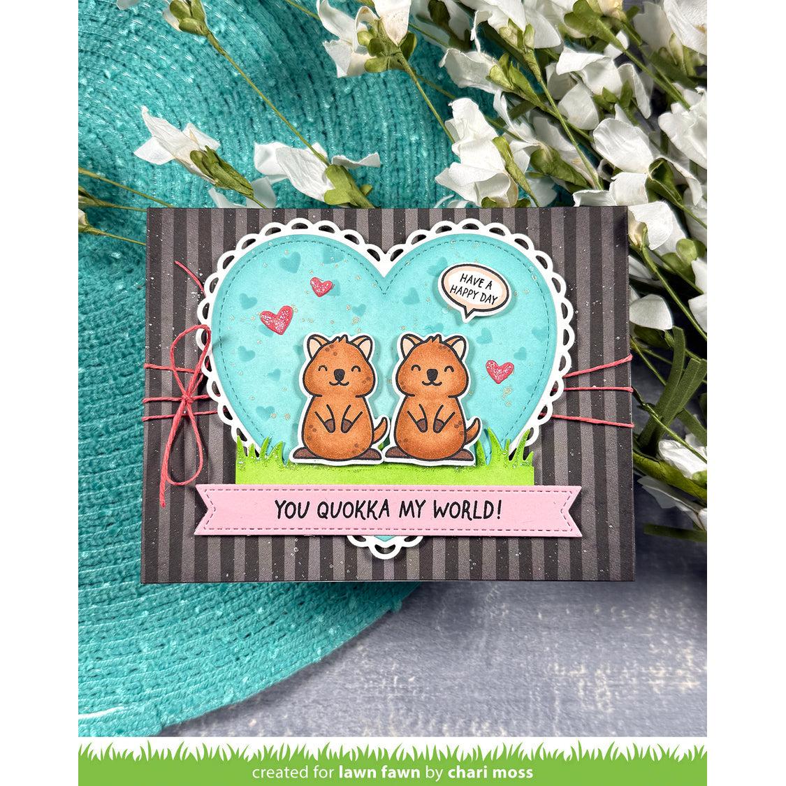 Lawn Fawn - Clear Stamps - Quokka My World-ScrapbookPal