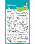 Lawn Fawn - Clear Stamps - Scripty Autumn Sentiments-ScrapbookPal