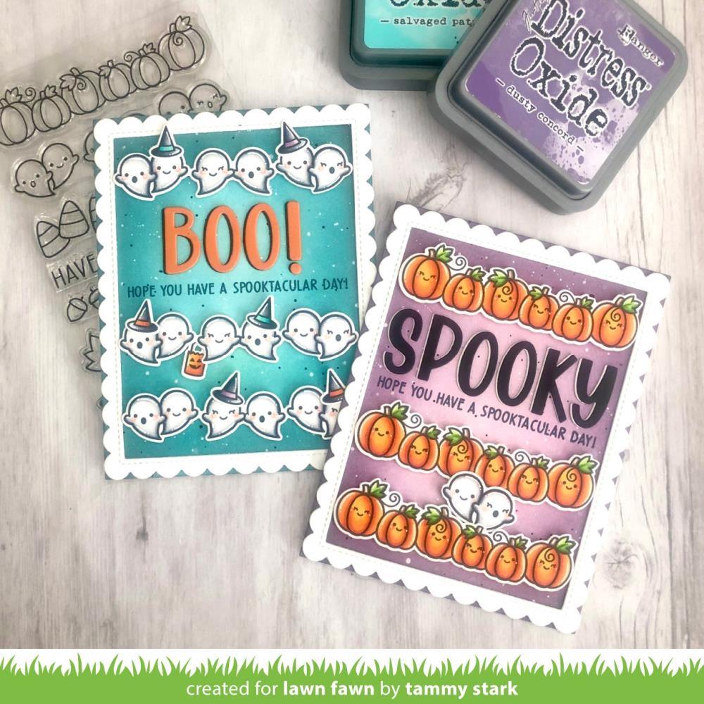 Lawn Fawn - Clear Stamps - Simply Fall Sentiments-ScrapbookPal
