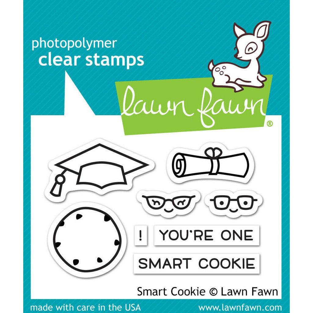 Lawn Fawn - Clear Stamps - Smart Cookie-ScrapbookPal