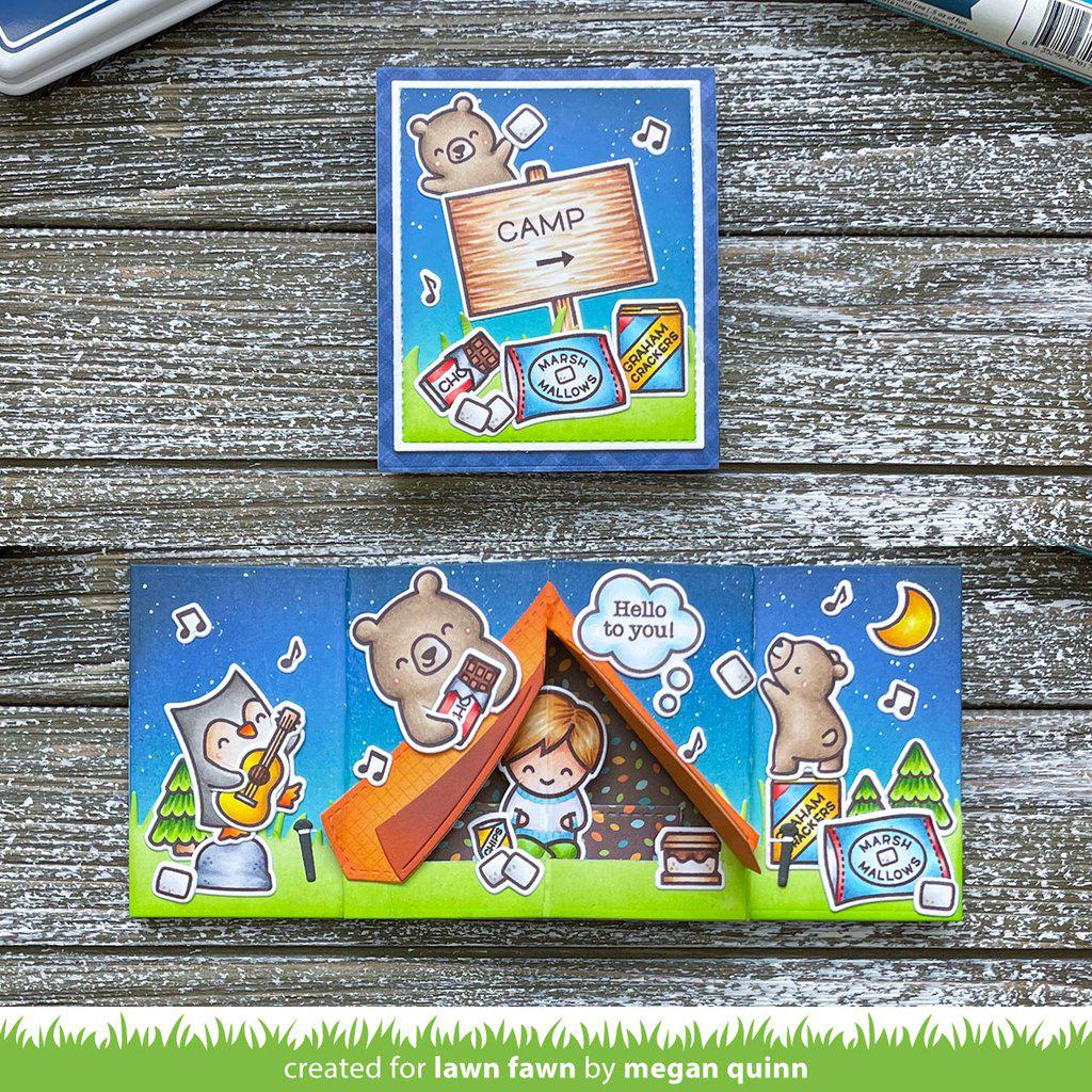 Lawn Fawn - Clear Stamps - S'more the Merrier-ScrapbookPal