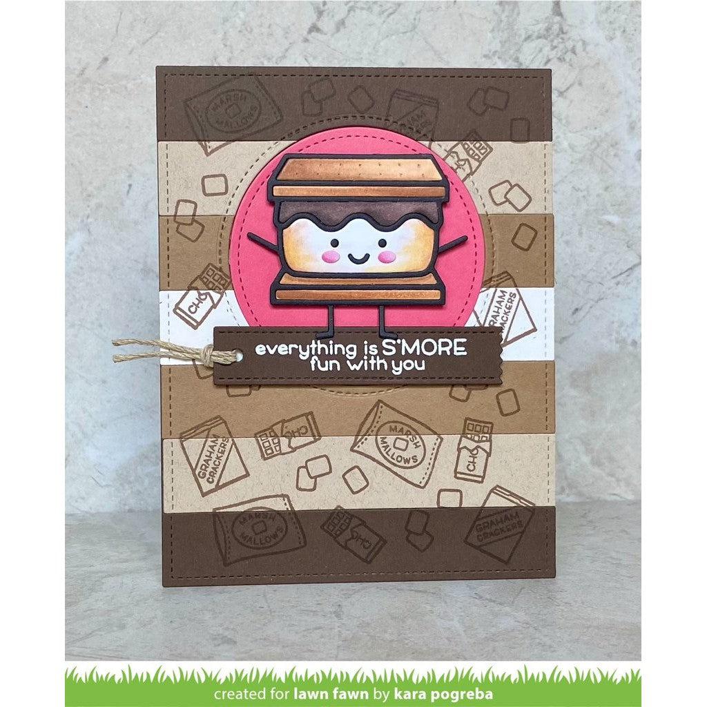 Lawn Fawn - Clear Stamps - S'more the Merrier-ScrapbookPal