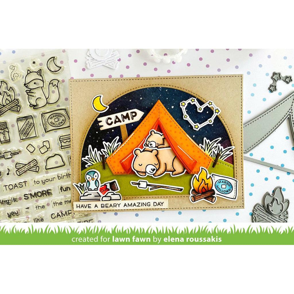 Lawn Fawn - Clear Stamps - S'more the Merrier-ScrapbookPal