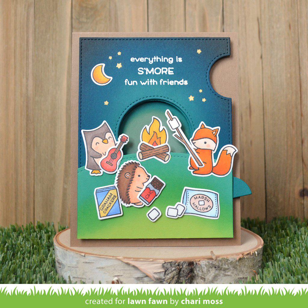 Lawn Fawn - Clear Stamps - S'more the Merrier-ScrapbookPal