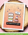 Lawn Fawn - Clear Stamps - Soy Happy-ScrapbookPal