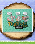 Lawn Fawn - Lawn Cuts - Sweet Christmas Mice-ScrapbookPal