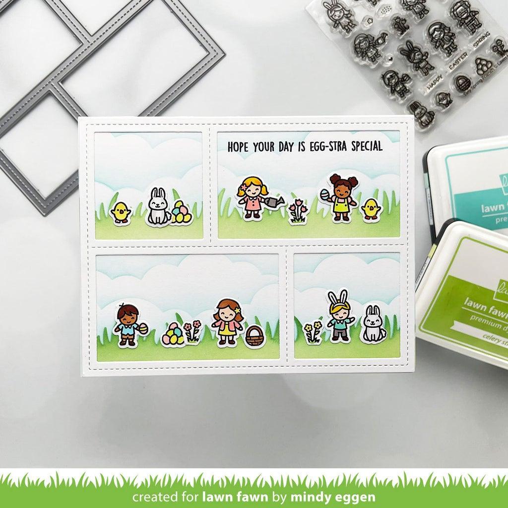 Lawn Fawn - Clear Stamps - Tiny Spring Friends-ScrapbookPal
