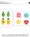 Lawn Fawn - Clear Stamps - Tiny Tag Sayings-ScrapbookPal