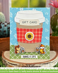 Lawn Fawn - Clear Stamps - Treat Cart Add-On: Coffee-ScrapbookPal