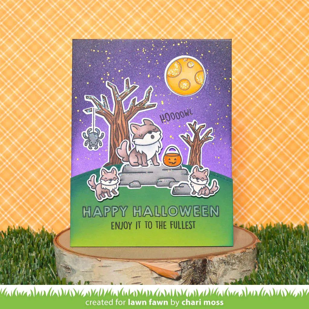 Lawn Fawn - Clear Stamps - Wild Wolves-ScrapbookPal