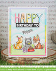 Lawn Fawn - Clear Stamps - Yappy Birthday Add-on-ScrapbookPal