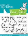 Lawn Fawn - Clear Stamps - Year Seven-ScrapbookPal