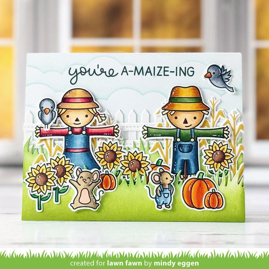 Lawn Fawn - Clear Stamps - You Crow Girl-ScrapbookPal