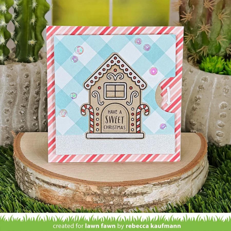 Lawn Fawn - Lawn Cuts - Gingerbread House-ScrapbookPal