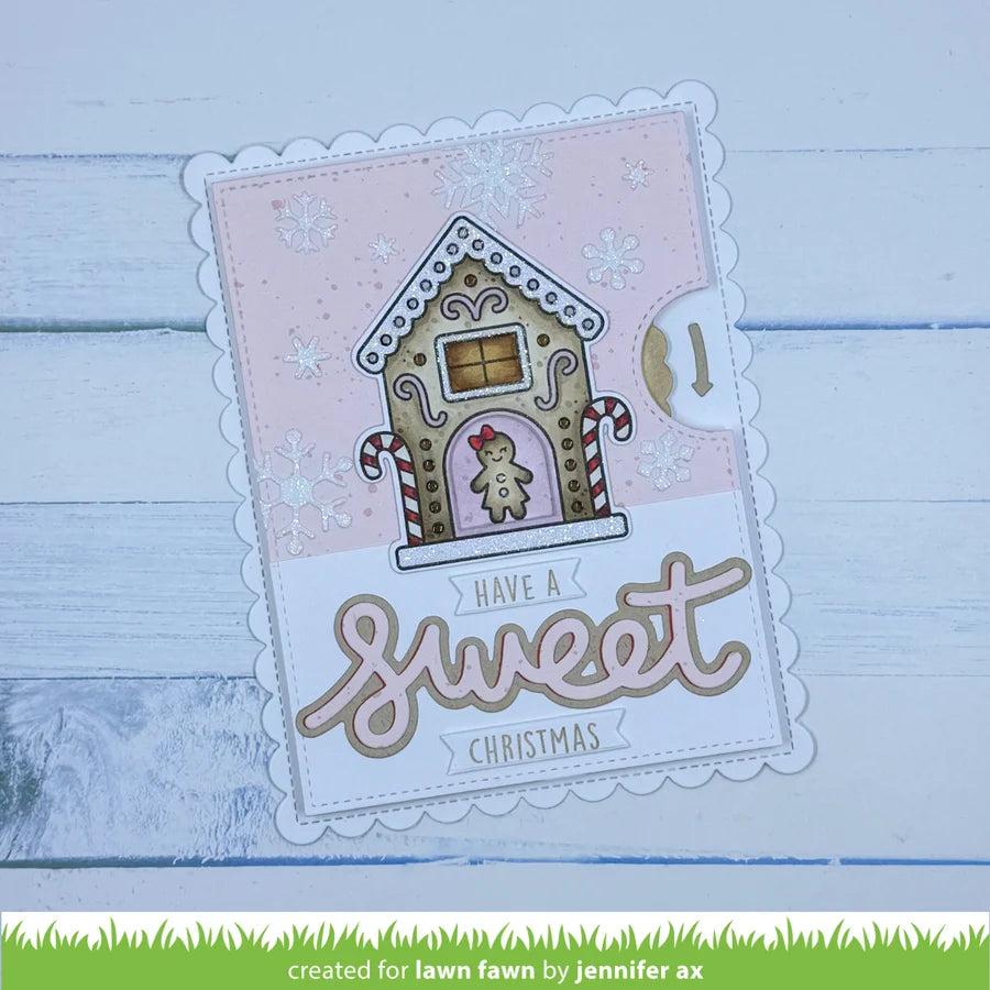 Lawn Fawn - Lawn Cuts - Gingerbread House-ScrapbookPal