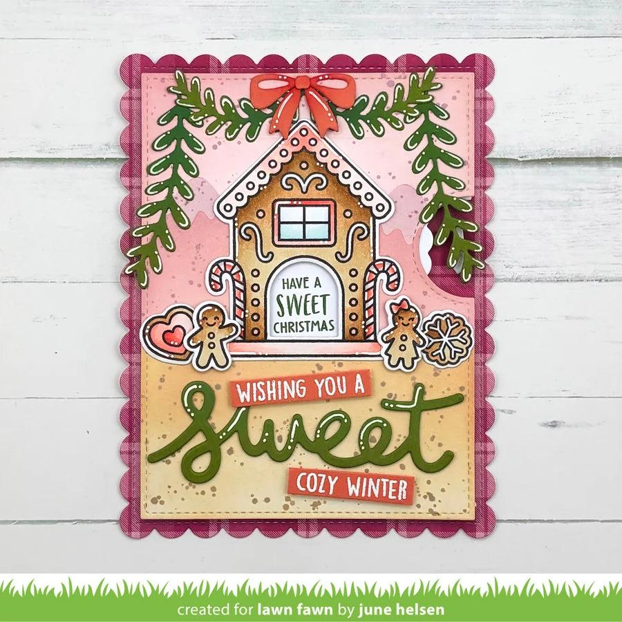 Lawn Fawn - Lawn Cuts - Gingerbread House-ScrapbookPal