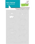Lawn Fawn - Coloring Stencils - Highland Cows!-ScrapbookPal