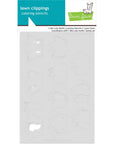 Lawn Fawn - Coloring Stencils - I Like Cute Moths-ScrapbookPal