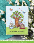 Lawn Fawn - Coloring Stencils - Little Woodland Library Friends-ScrapbookPal