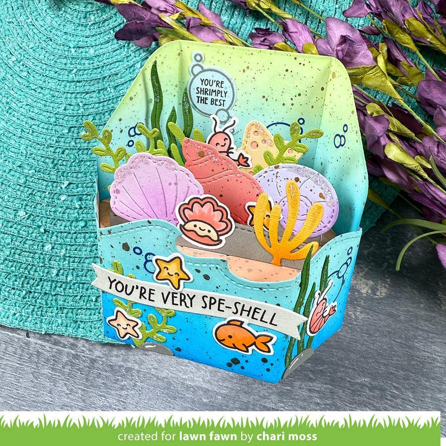 Lawn Fawn - Clear Stamps - Shello, Friend-ScrapbookPal