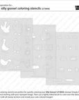 Lawn Fawn - Coloring Stencils - Silly Goose!-ScrapbookPal